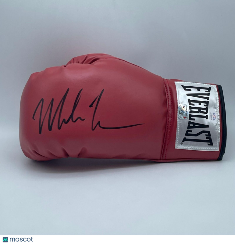Mike Tyson Signed Boxing Glove PSA/DNA Boxing Left