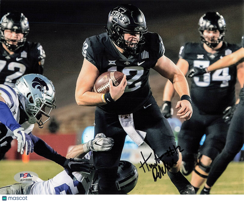 Hunter Dekkers signed 8x10 photo PSA/DNA Autographed Iowa State Football
