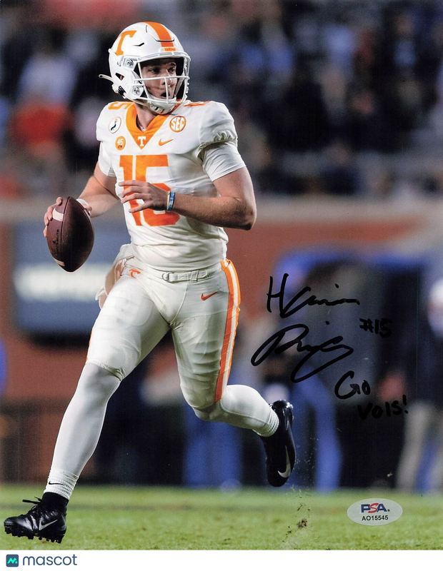 Harrison Bailey signed 8x10 photo PSA/DNA Tennessee
