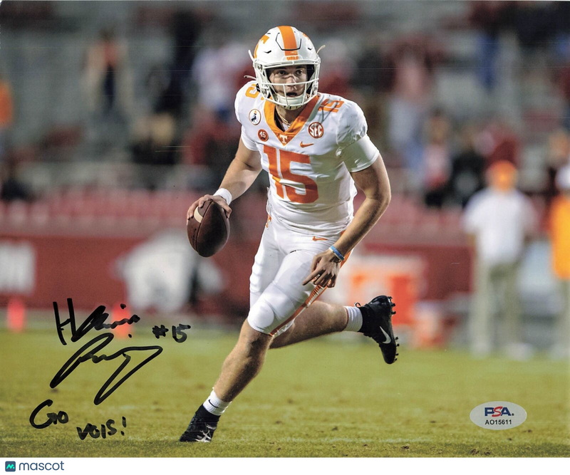 Harrison Bailey signed 8x10 photo PSA/DNA Tennessee