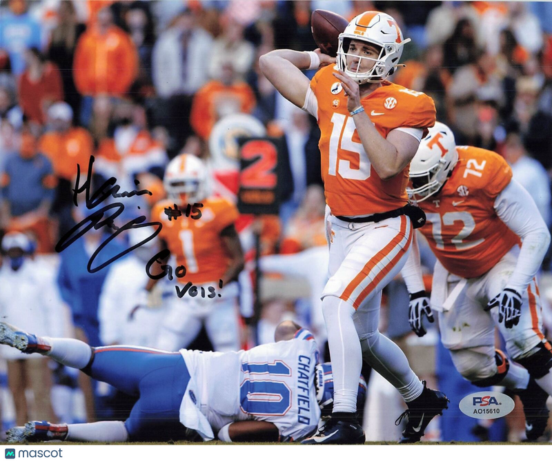 Harrison Bailey signed 8x10 photo PSA/DNA Tennessee