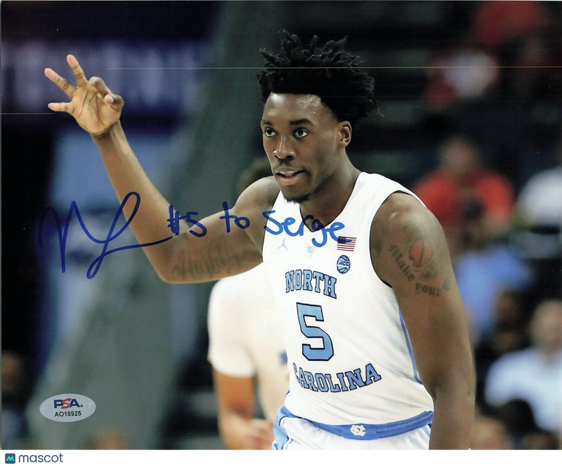 NASSIR LITTLE signed 8x10 photo PSA/DNA Tar Heels Autographed