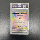 2025 Topps Chrome#WD-CHA Charlotte Flair Signed Card PSA Autographed