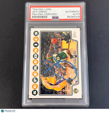 2008-09 Topps NBA #86 Jeff Green Signed Card AUTO PSA/DNA Slabbed Sonics