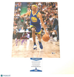 Patrick McCaw signed 11x14 photo BAS Beckett Golden State Warriors Autographed