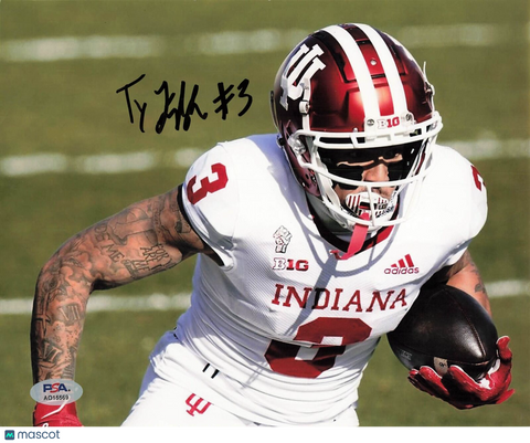 TY FRYFOGLE signed 8x10 photo PSA/DNA Indiana Hoosiers Autographed