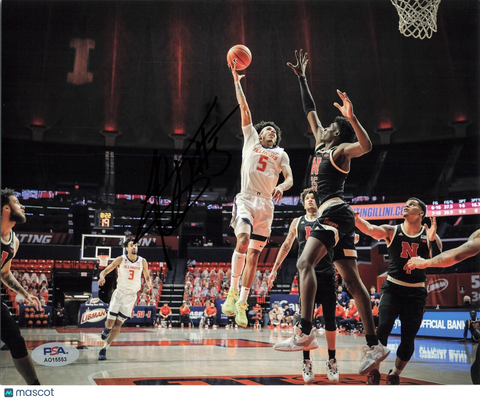 Andre Curbelo signed 8x10 photo PSA/DNA Autographed Illinois Basketball