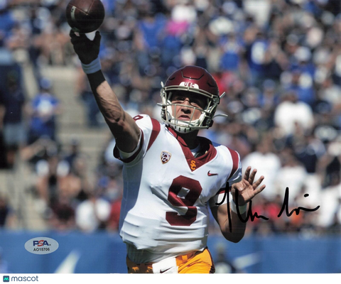 Kedon Slovis signed 8x10 photo PSA/DNA USC Trojans Autographed