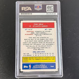 2004-05 Topps #146 Tony Delk Signed Card AUTO PSA/DNA Slabbed Hawks