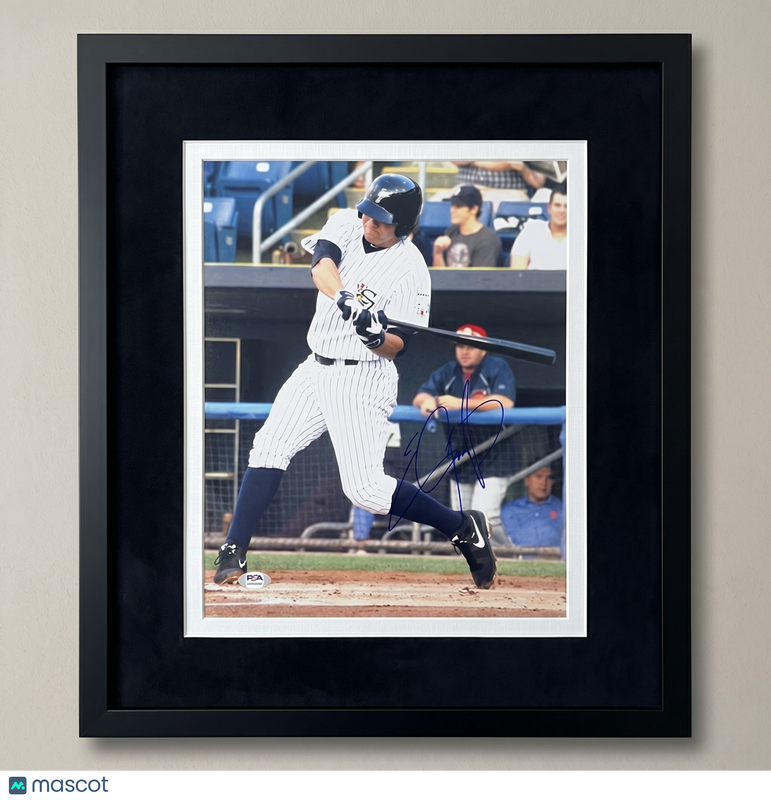 Eric Jagielo Staten Island Yankees Signed 11x14 Custom Framed Photo PSA