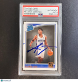 2018-19 Donruss Rated Rookie #175 Allonzo Trier Signed Card AUTO PSA/DNA Slabbed