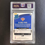 2018-19 Donruss Rated Rookie #175 Allonzo Trier Signed Card AUTO PSA/DNA Slabbed