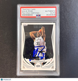 2004-05 Topps #135 Malik Rose Signed Card AUTO PSA/DNA Slabbed Spurs