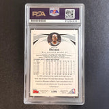 2004-05 Topps #135 Malik Rose Signed Card AUTO PSA/DNA Slabbed Spurs
