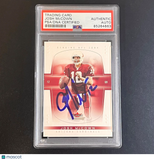 2004-05 Fleer Skybox Genuine NFL #72 Josh McCown Signed Card PSA Slabbed AUTO Ca