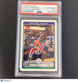 2006-07 Topps Rookie Card #233 Cedric Simmons Signed Card AUTO PSA Slabbed Horne