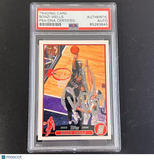2003-2004 Topps #169 Bonzi Wells Signed Card AUTO GRADE PSA Slabbed Trail Blazer
