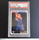 2014-15 Panini NBA Hoops #278 Mitch Mcgary Signed Card AUTO PSA Slabbed Thunder