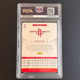 2012-13 Panini NBA Hoops #47 Luis Scola Signed Card AUTO PSA/DNA Slabbed Rockets