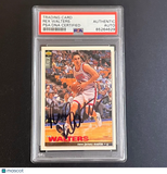 1995-96 Upper Deck Collector's Choice #99 Rex Walters Signed Card AUTO PSA/DNA S