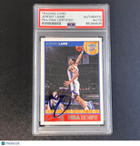 2013-14 Panini NBA Hoops #43 Jeremy Lamb Signed Card AUTO PSA Slabbed Thunder