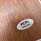 Donovan Clingan Signed Floorboard PSA/DNA Autographed Blazers