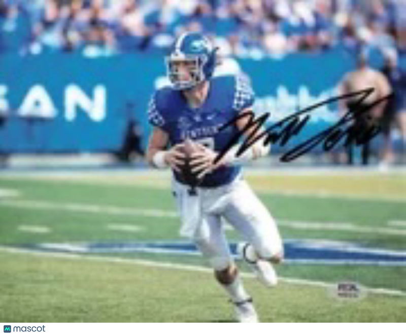Will Levis Signed Kentucky Wildcats Football 8x10 Photo PSA Autographed