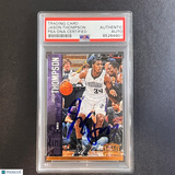 2012-13 Panini Threads #126 Jason Thompson Signed Card AUTO PSA Slabbed Kings