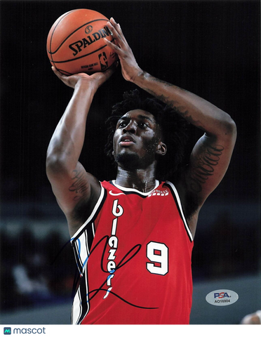 Nassir Little signed 8x10 photo PSA/DNA Portland Trailblazers Autographed