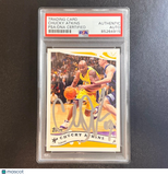 2005-06 Topps #126 Chucky Atkins Signed Card AUTO PSA Slabbed Lakers