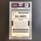 2015-16 Panini NBA Hoops #23 Jared Sullinger Signed Card AUTO PSA/DNA Slabbed Ce