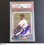 2015-16 Topps Pro Debut #126 CJ Edwards Signed Card PSA/DNA Slabbed AUTO Smokies