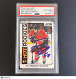 2012-13 Panini Hot Rookies #515 Brandon Bollig Signed Card PSA Slabbed Blackhawk