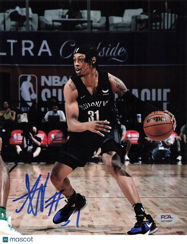 Alondes Williams signed 8x10 photo PSA/DNA Brooklyn Nets Autographed