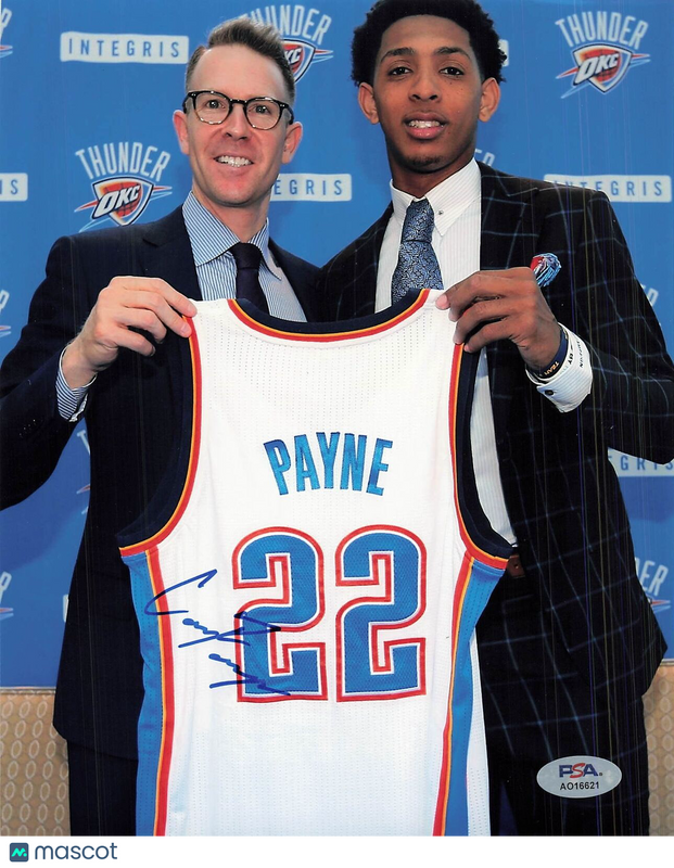 CAMERON PAYNE signed 8x10 photo PSA/DNA Oklahoma City Thunder Autographed