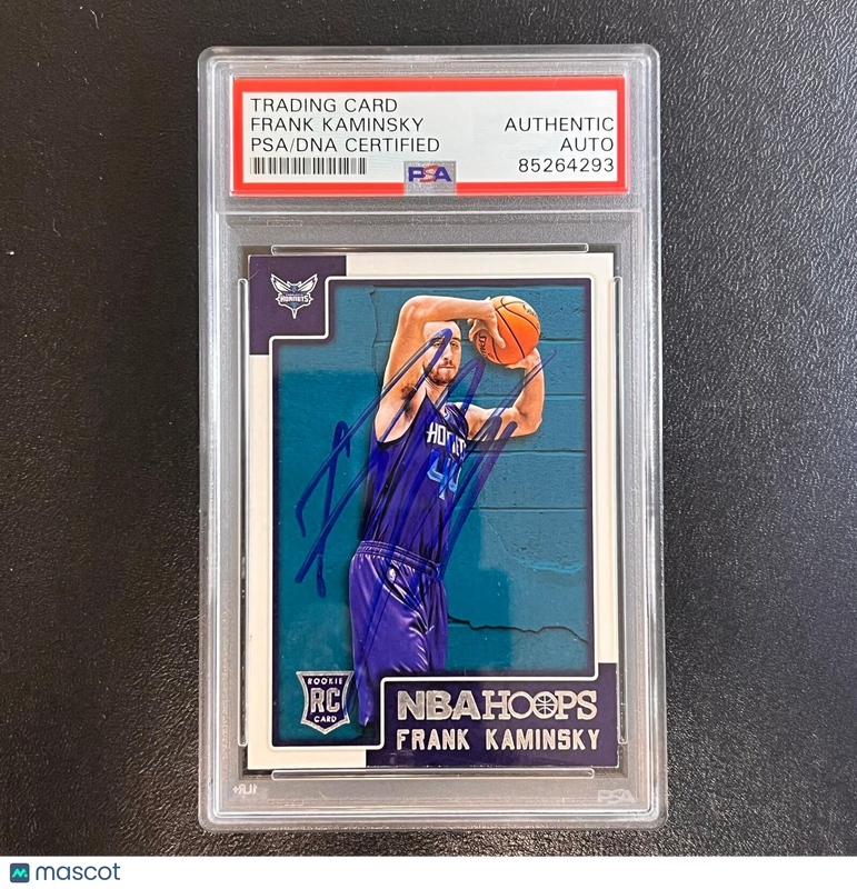 2015-16 Hoops #281 Frank Kaminsky Signed Card AUTO PSA Slabbed RC Rookie
