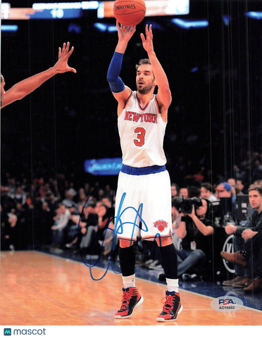 Jose Calderon signed 8x10 photo PSA/DNA New York Knicks Autographed
