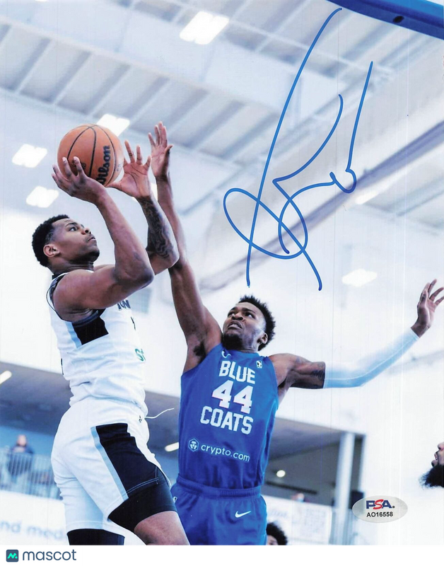 Mike Foster signed 8x10 photo PSA/DNA G-League Ignite Autographed