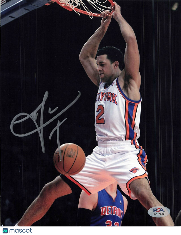 Landry Fields signed 8x10 photo PSA/DNA Autographed Knicks