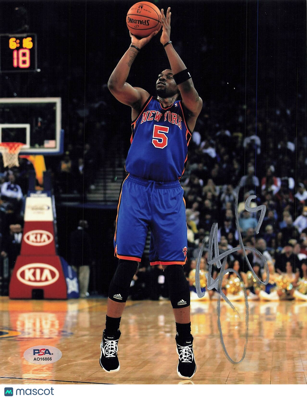 BILL WALKER signed 8x10 photo PSA/DNA Knicks Autographed