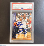2012-13 Panini Threads #75 Mike Conley signed AUTO Card PSA/DNA Slabbed Grizzlie