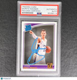 2018-19 Panini Donruss Rated Rookie #197 Moritz Wagner Signed Card AUTO PSA/DNA