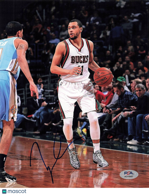 MICHAEL CARTER-WILLIAMS signed 8x10 photo PSA/DNA Milwaukee Bucks Autographed