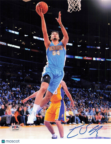 Evan Fournier signed 8x10 photo PSA/DNA Denver Nuggets Autographed