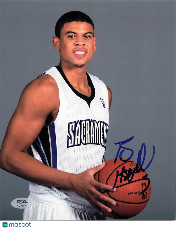Ray McCallum signed 8x10 photo PSA/DNA Sacramento Kings Autographed