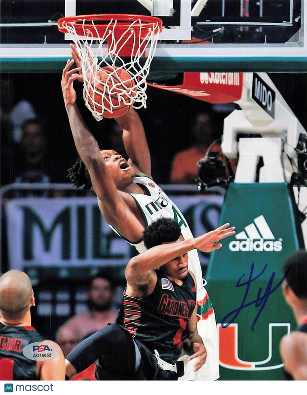 LONNIE WALKER IV Signed 8x10 Photo PSA/DNA Miami Hurricanes Autographed