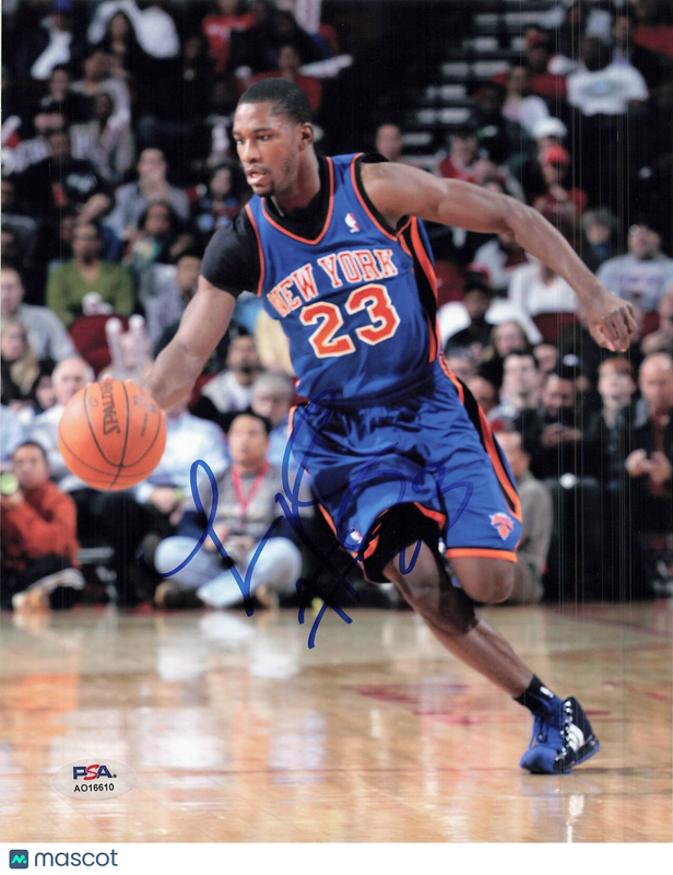 Toney Douglas signed 8x10 photo PSA/DNA Autographed Knicks