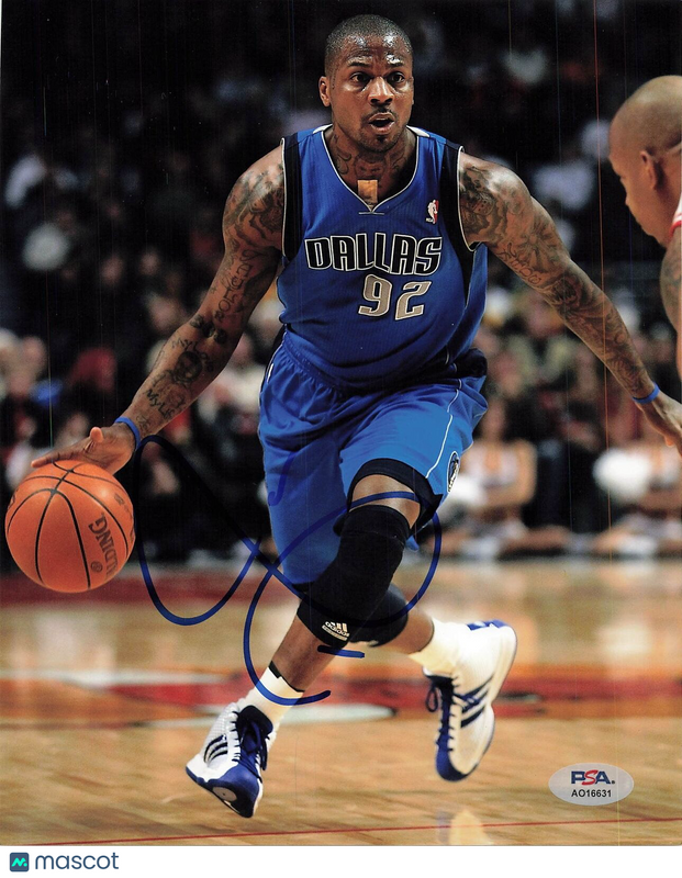 DESHAWN STEVENSON signed 8x10 photo PSA/DNA Dallas Mavericks Autographed