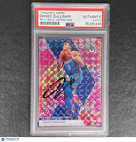 2019-20 Panini Mosaic #153 Danilo Gallinari Signed AUTO PSA/DNA Slabbed Thunder