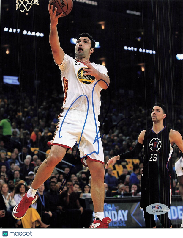 Zaza Pachulia signed 8x10 photo PSA/DNA Autographed Golden Sate Warriors